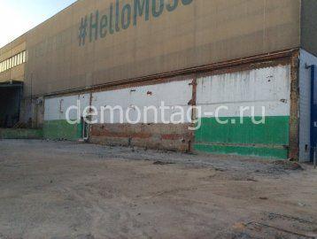 Демонтаж кирпичного строения 150 m2